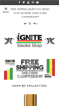 Mobile Screenshot of ignitesmokeshop.ca